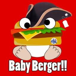 Hi! I'm Baby Berger. Diddy says I'm going to be a Congressman. I keep bad people in jail, but these juries keep setting them free. I hate Obama. Vote for me!
