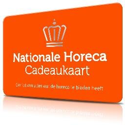 Geniet van alles wat de horeca te bieden heeft met de Nationale Horeca Cadeaukaart! Te besteden bij hotels, restaurants, cafés en cafetaria's door het hele land