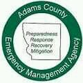 The twitter portal for the Adams County Emergency Management Agency