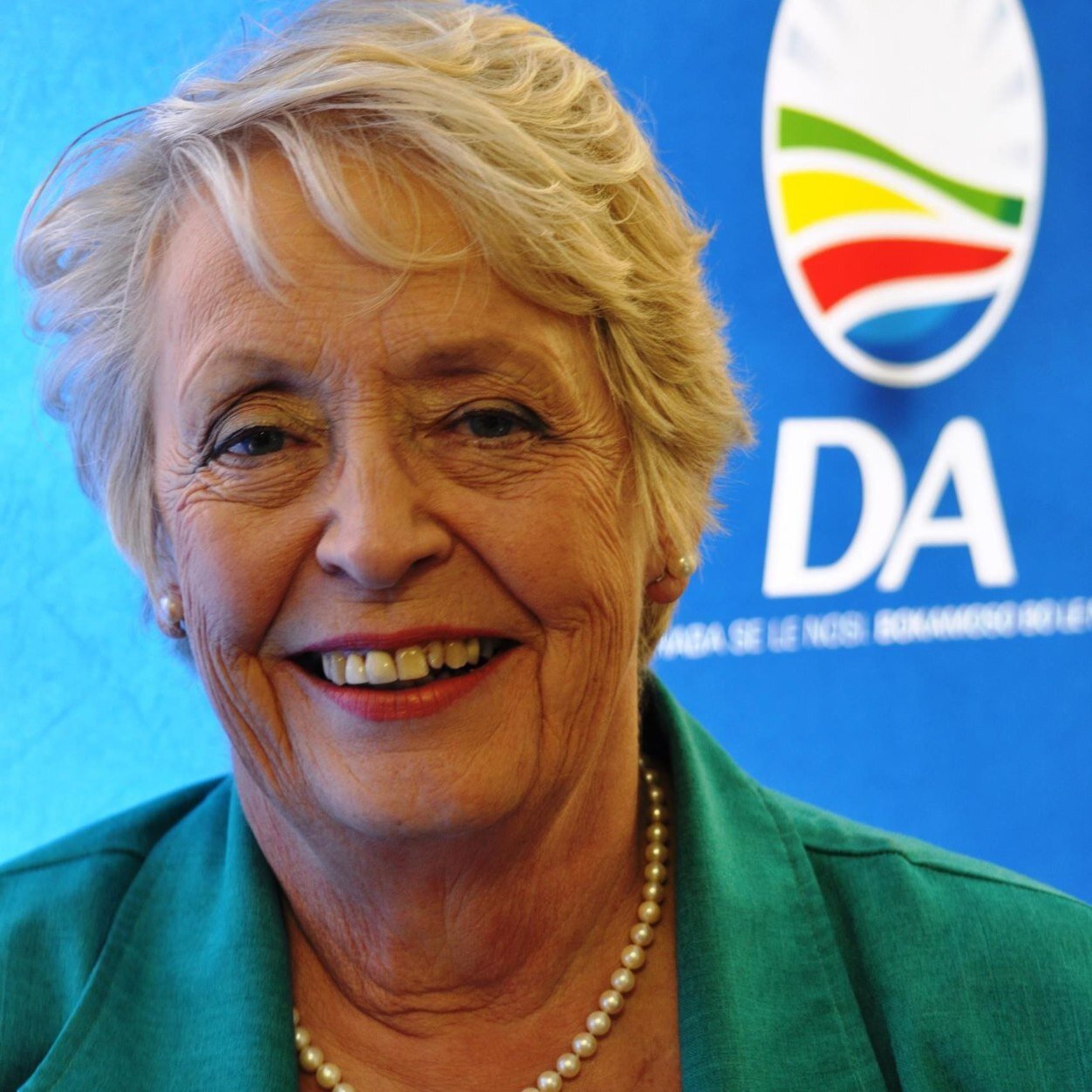 Prof. Annette Combrink DA Ex-Mayor of the Tlokwe Local Municipality in Potchefstroom NW.