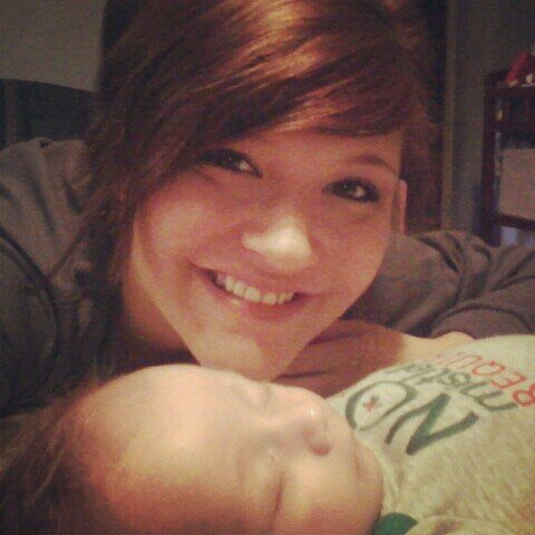Eighteen&& the Mommy too a beautiful baby boy. Taken by his handsome Daddy, Dustin Gorham. I have no filter. Follow me pretties! 3
