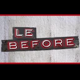 Georges Bakary & Samy Zu are proud to announce you all that Le BEFORE Bar & Restaurant will be inaugurated at 6 PM on 19 December 2013.