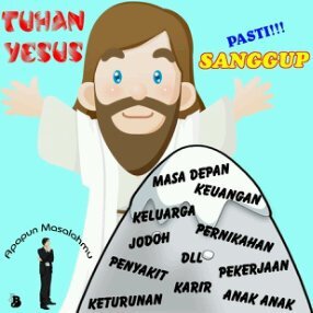 Hanya ingin menyebarkan Pemberian Tuhan Yesus. #TeamJesus