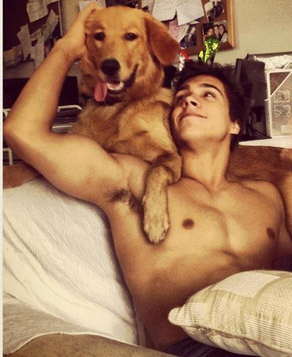 The world's most delectable selection of cute guys with even cuter pups! Check us out at http://t.co/v2MwpRg9M0