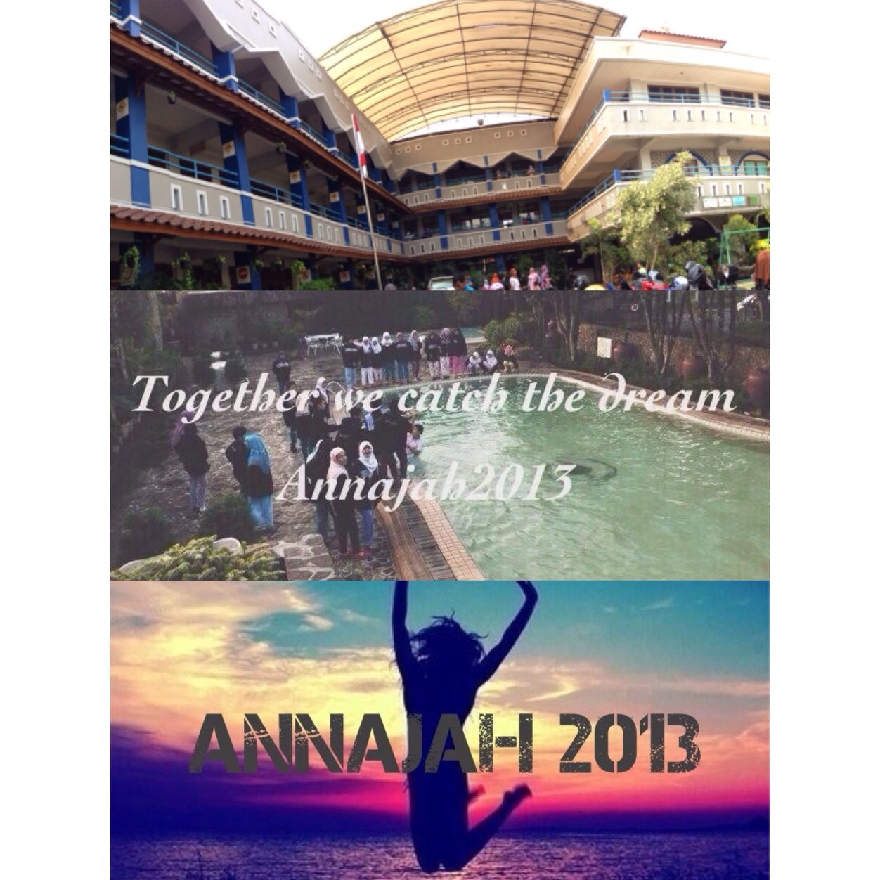 SEKOLAH BOLEH BEDA,TAPI PERSAHABATAN AKAN SELALU ADA. ANNAJAH 2013 WE ARE FAMILY♥