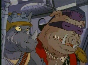 Hi everyone! We are Rocksteady & Beebop and...er....We're Beebop & Rocksteady! #TMNT #RP