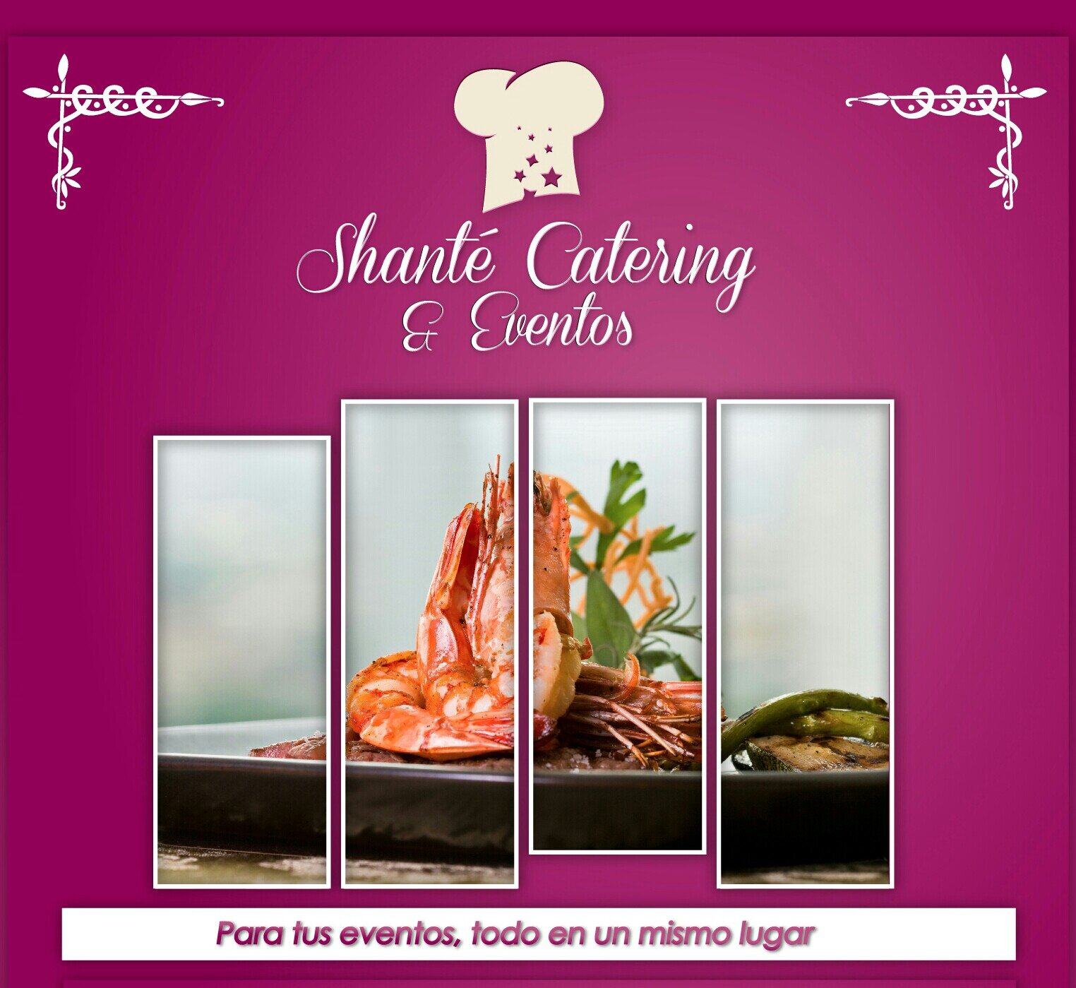 Contactos: 809-712-2882 Leninguer María/ FB: Shanté Catering & Eventos / Instagram @ShanteCatering / Correo: CateringShante@gmail.com