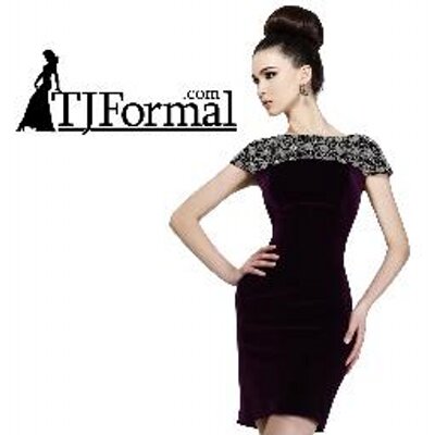 tj formal dresses