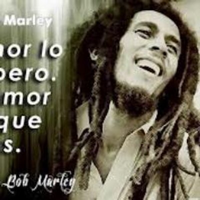 frases de bob marley on Twitter: ""Uno aprende a ser feliz ...