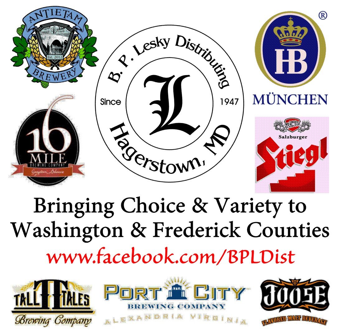 BPLeskyDist's profile picture. Bringing the best beer to you in Washington and Frederick Counties.