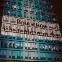 Promoting Cheltenham In Art, Inspiring great things through Art and Large Scale Outdoor Projection #ChletArt http://t.co/hLyAFlEEqX