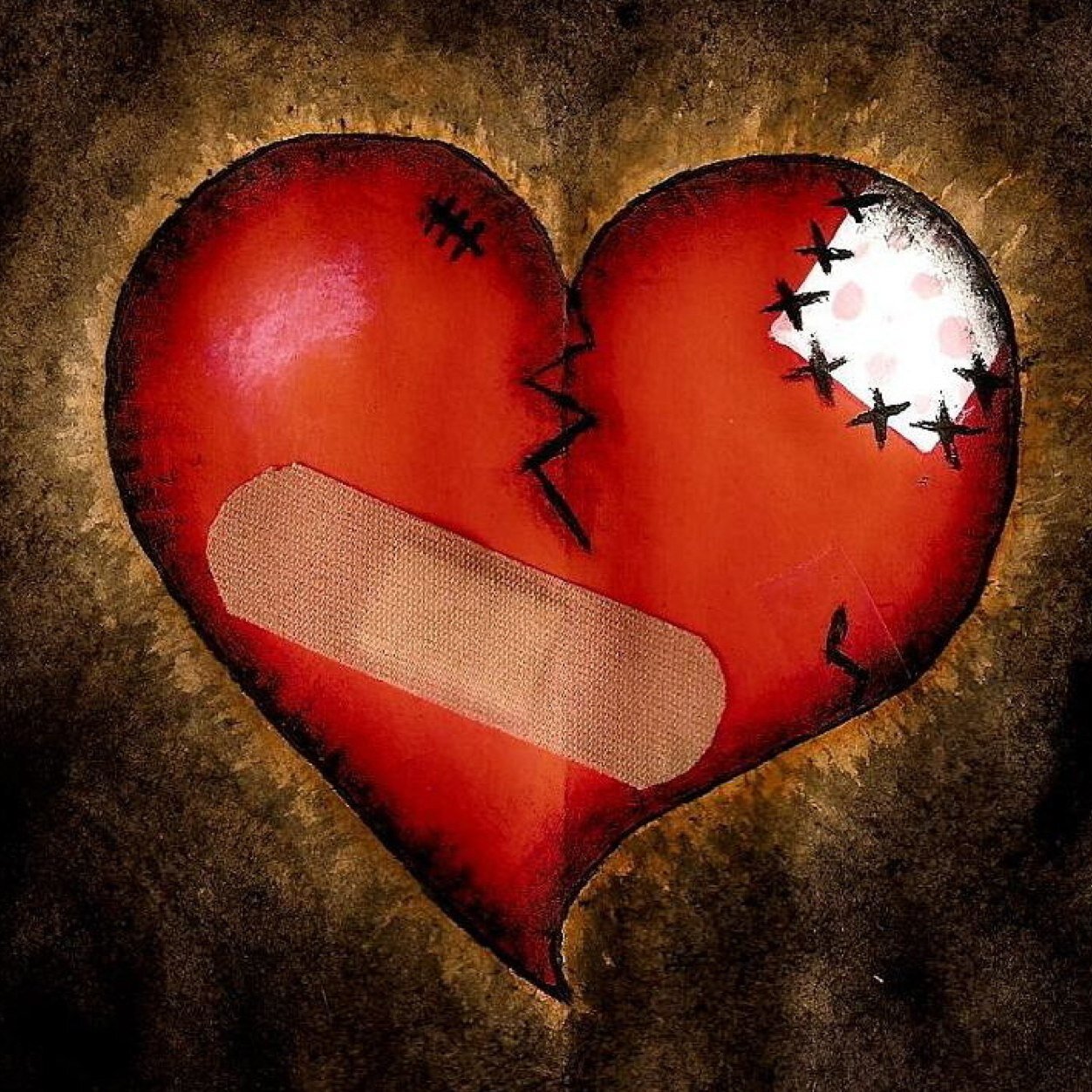 Oh honey, you can't break a broken heart