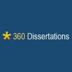 360dissertatio1's profile picture. 360 Dissertations provide writing, editing, statistics help services to candidates pursing bright careers.
