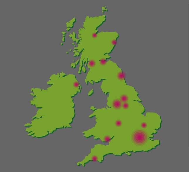 The Citrix UK FluView is a real-time map showing levels of illness in 14 cities across the country: http://t.co/RR0Ai1DzsO