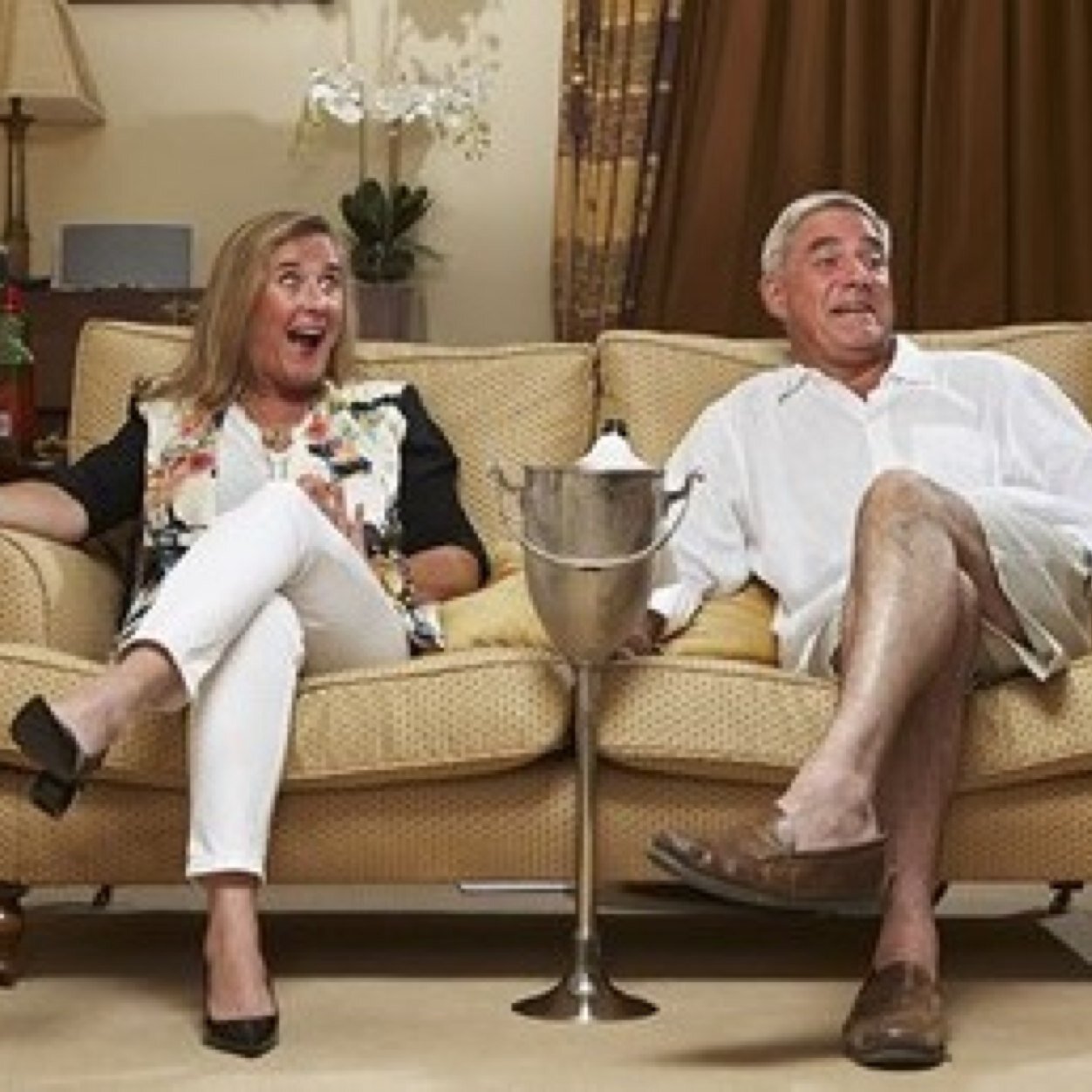 The Nation's new Royalty. Affectionate parody (natch)  To see the real thing tune into Gogglebox Channel 4
