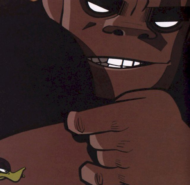 Yo,the names Russel,I'm the drummer of the band Gorillaz,can ya kick it?