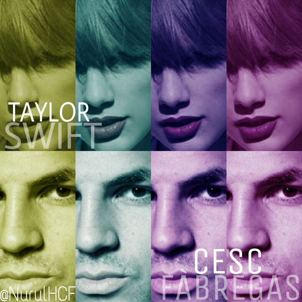 I haven't met @taylorswift13 and @cesc4official yet. But, I feel so damn lucky because I found them as my role models. /http://t.co/o320sU2ahO