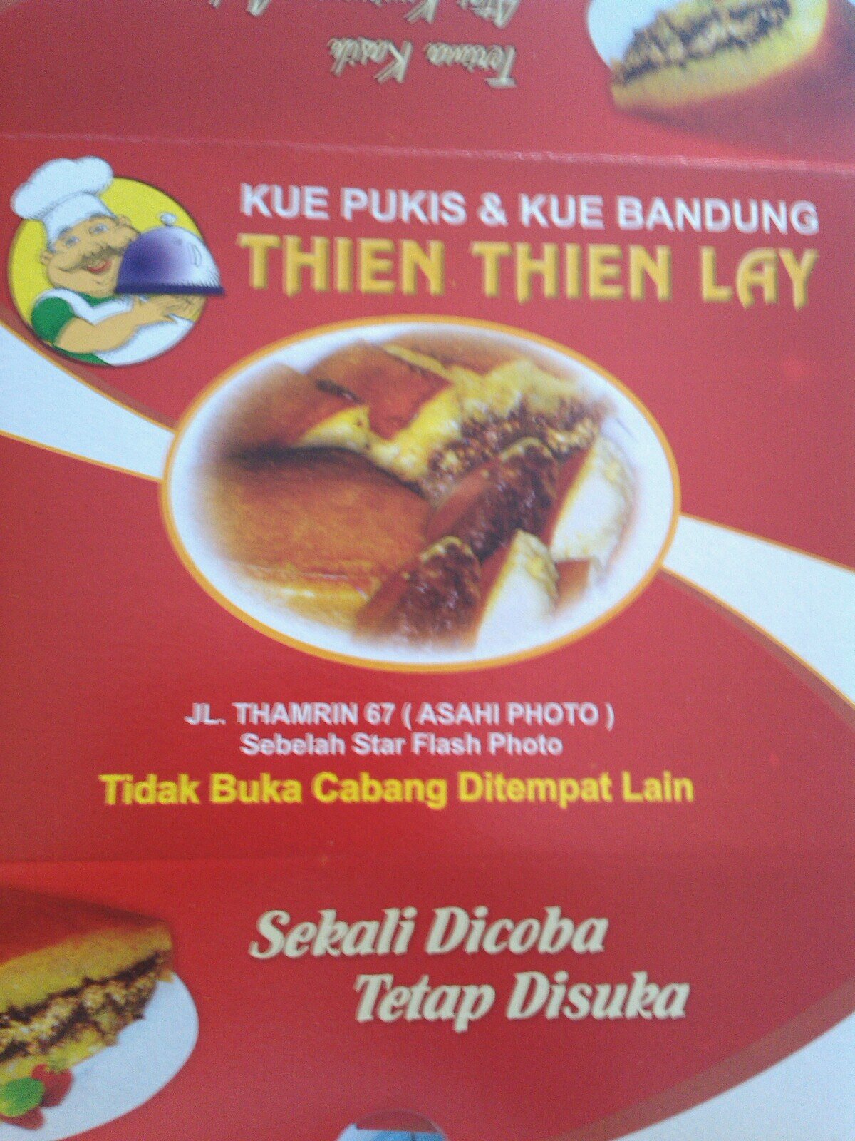 jualan kue pukis dan kue bandung(terang bulan) jln Thamrin 67 Semarang(ASAHI FOTO)