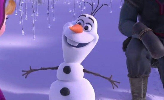 I'm the snowman Anna wants to build. You know, I've allways loved the idea of SUMMMEEEEER. I love warm hugs #Frozen