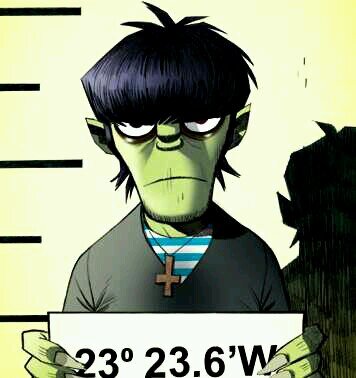 I am the demon! The creator, the sole ruler of Gorillaz! I am on a mission, to save the world from manufactured bands, and take it for myself!