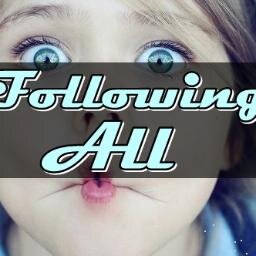 Twitter following all ! ( Segue de Volta ? ) - Agradeçe. :)