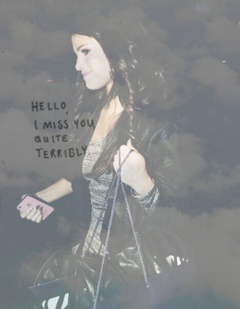 I've lost myself.