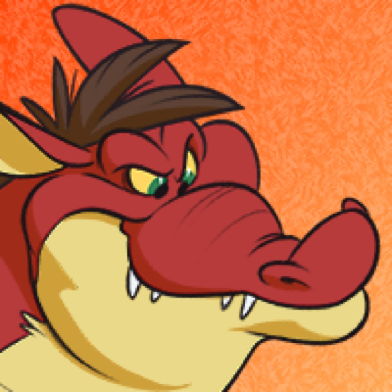 A dragon curious about the human world.