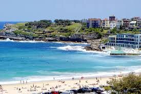 Loving Bondi Beach Australia. Hot Summer weather is perfect for the Beach.