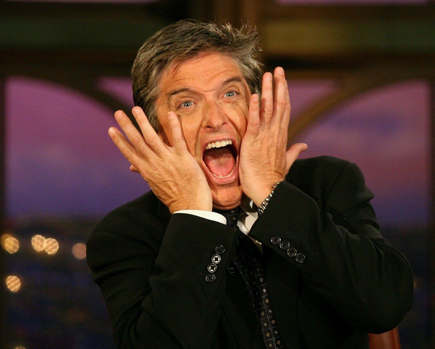 Trying to make an honest man out of Craig Ferguson. That's all.
