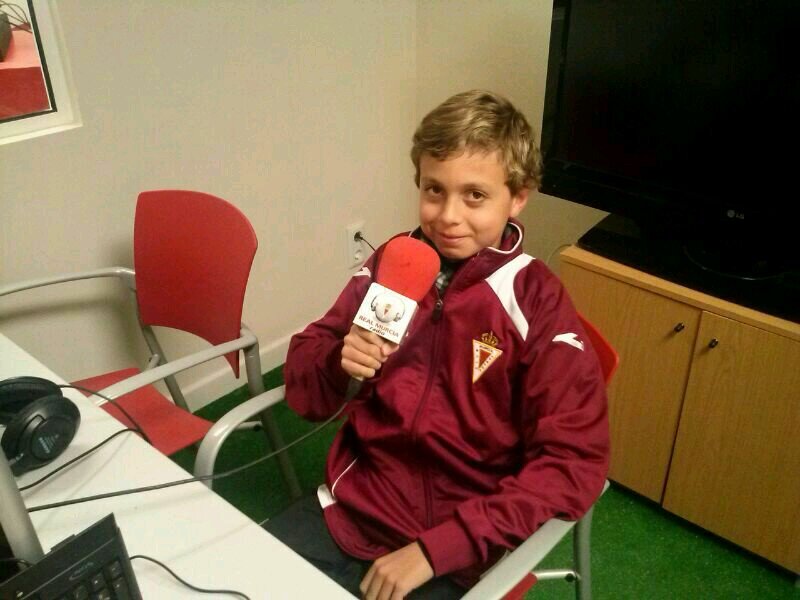 Twitter oficial del jugador alevín de las bases del Real Murcia