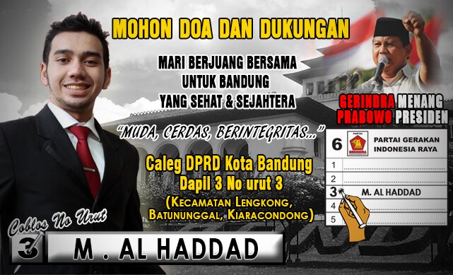 Pasukan Mettal Menangkan Total No.3 Al Haddad menjadi Anggota Legislatif Termuda dan Terspektakuler...