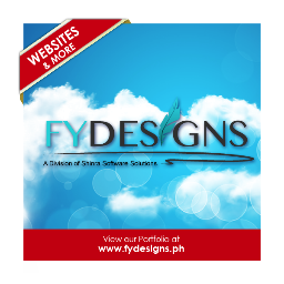 FYDesignsPH's profile picture. FYDesigns is one of the fastest growing web design and web development company in the Philippines. http://t.co/opsgmcQpi9