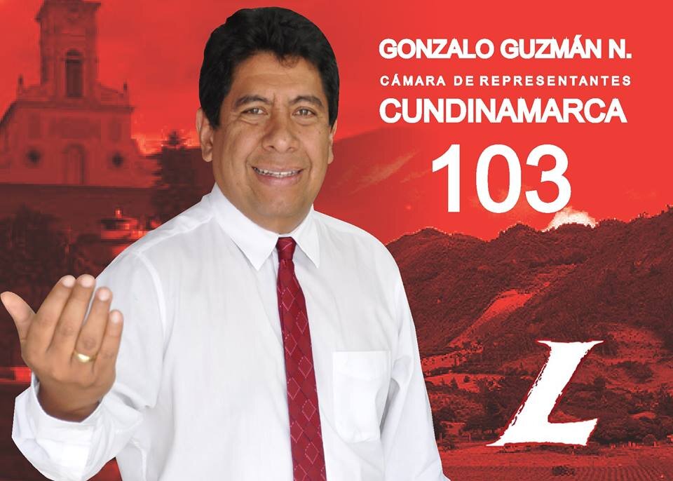 GONZALO GUZMÁN NARANJO

Vote: Partido Liberal 103
