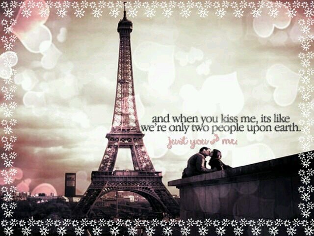 When I close my eyes I see you, When I open my eyes I miss you!  ♡