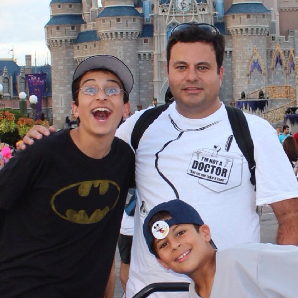 Father of three, son of two, husband of one, envious of none.