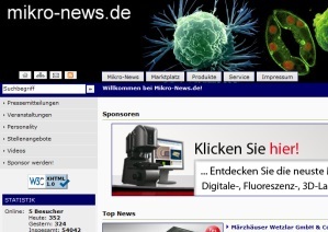 MikroNewsde's profile picture. Produkt & Presse News aus der Mikroskopie