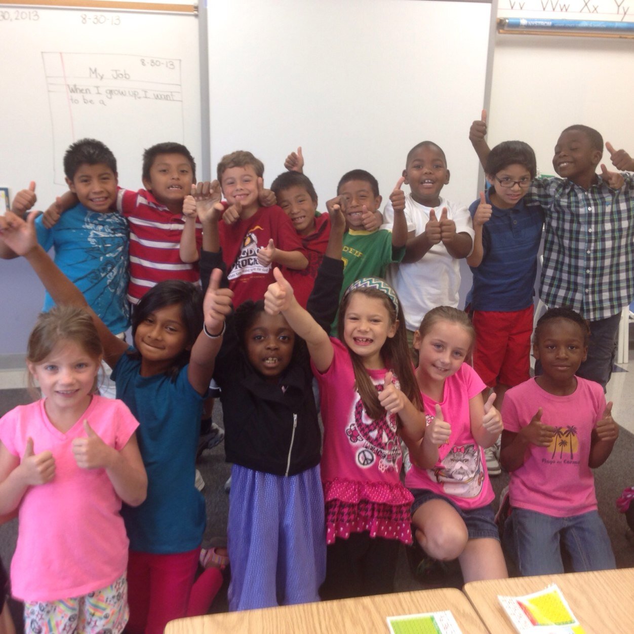 2nd Grade Class from Sharonville, Ohio. We like to use technology to learn.