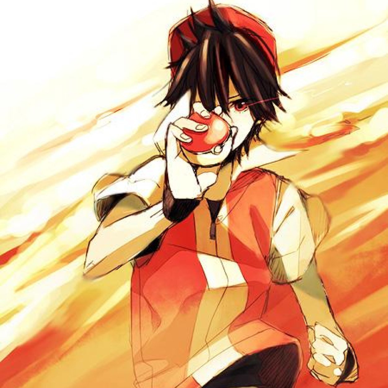 Hi! Im Red from Pallet. Im the Indigio league champion and completed the pokedex! My pokemon and best friend is Charizard.