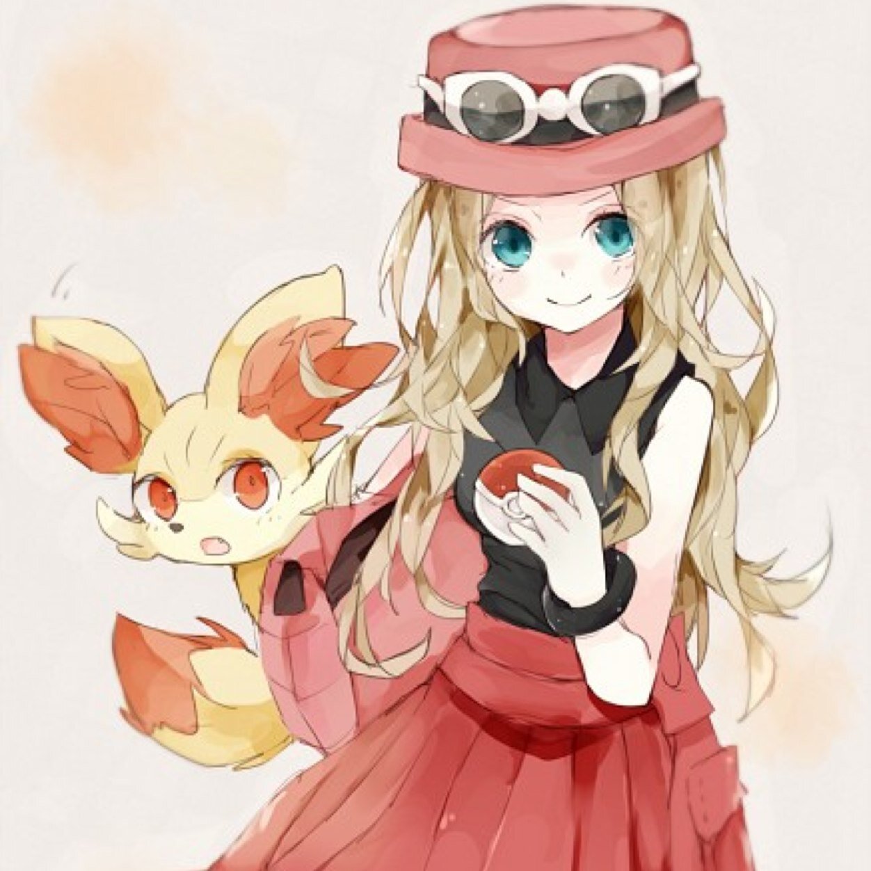 The path I have chosen to become a Pokemon Master awaits.. Together with my dear Fennekin these tentative steps I take will grow bolder.. I just know it.. {RP}