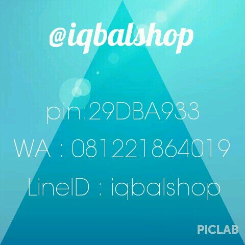 iqbalshop's profile picture. Berhenti sampai waktu yg belum di tentukan karena owner skrg semakin sibuk - Terimakasih