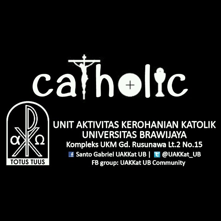 Official Twitter Account of Unit Aktivitas Kerohanian Katolik Universitas Brawijaya
Instagram : @uakkat_ub
Line : @ZDA9901Y (pakai @)
Fb : UAKKat Santo Gabriel