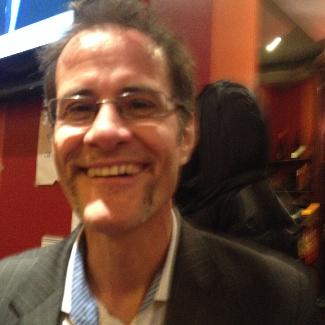 David Brackfield, living the life in Neuilly!