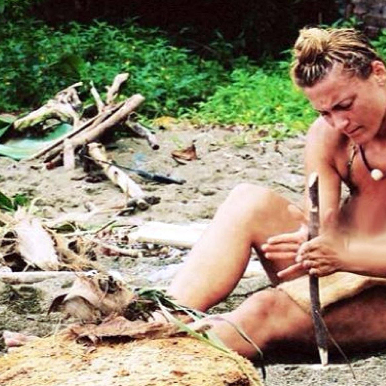 What's really going on on the show naked and afraid.