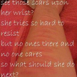 lonelycutter13's profile picture. ~self harm~depression~suicidal~anxiety~ If you need help Dm me~ I'll try my best~