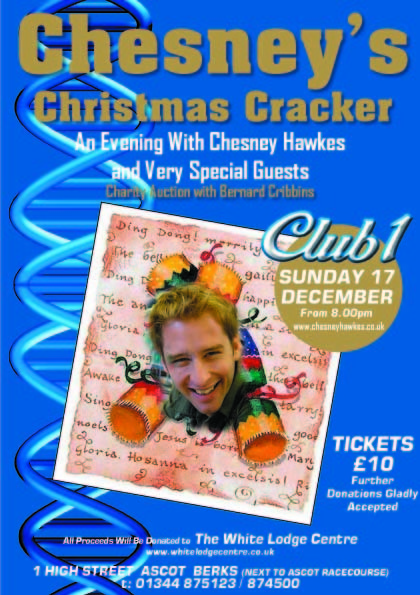 The 4th anual Chesney's christmas cracker on the 13th of December 2009...Best line up yet....Watch this space!