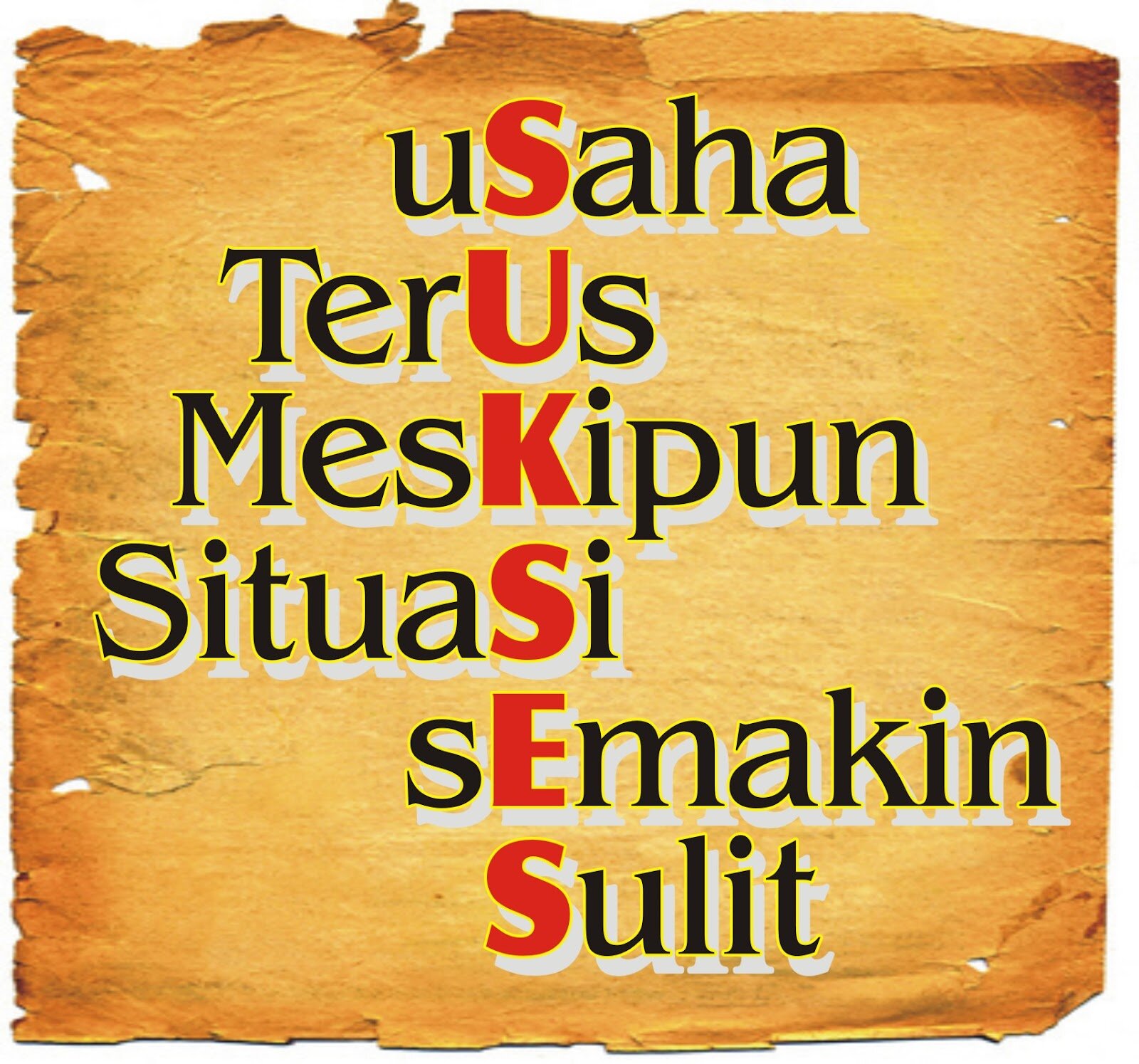 Semoga kata-kata yang kita berikan memotivasi kalian semua