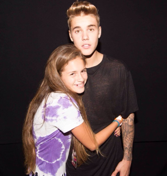 Justin Bieber met him 10-26-2013 have his used t-shirt 3believetours went to myworldtour appeard at believe movie