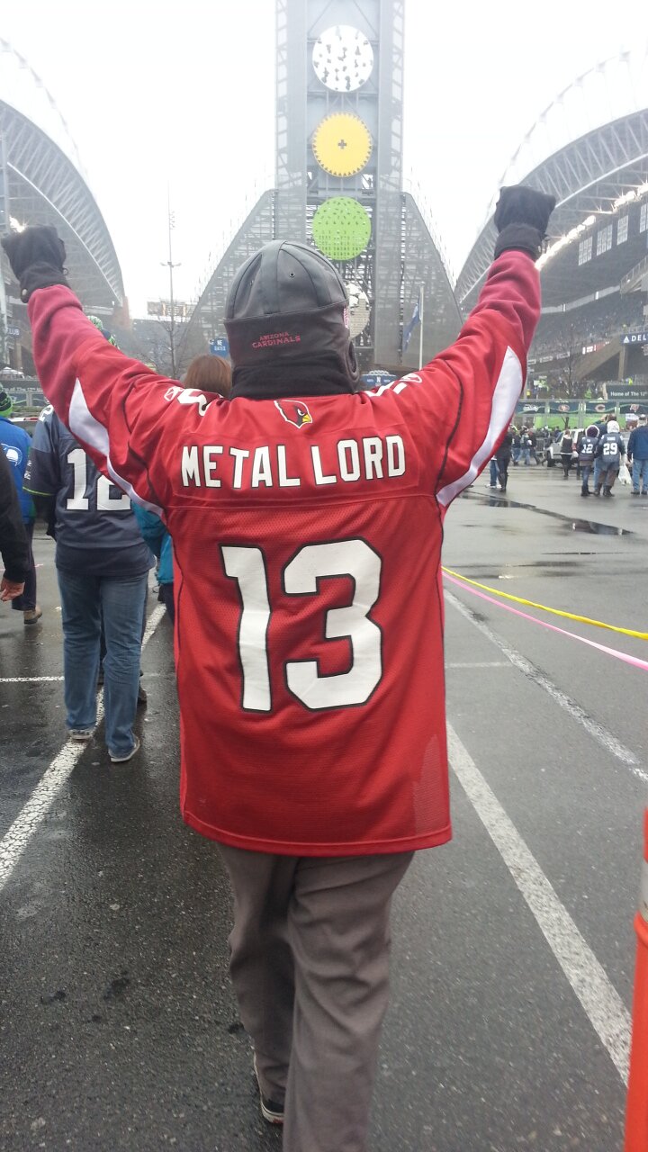Metal lording the S.W. quadrant.