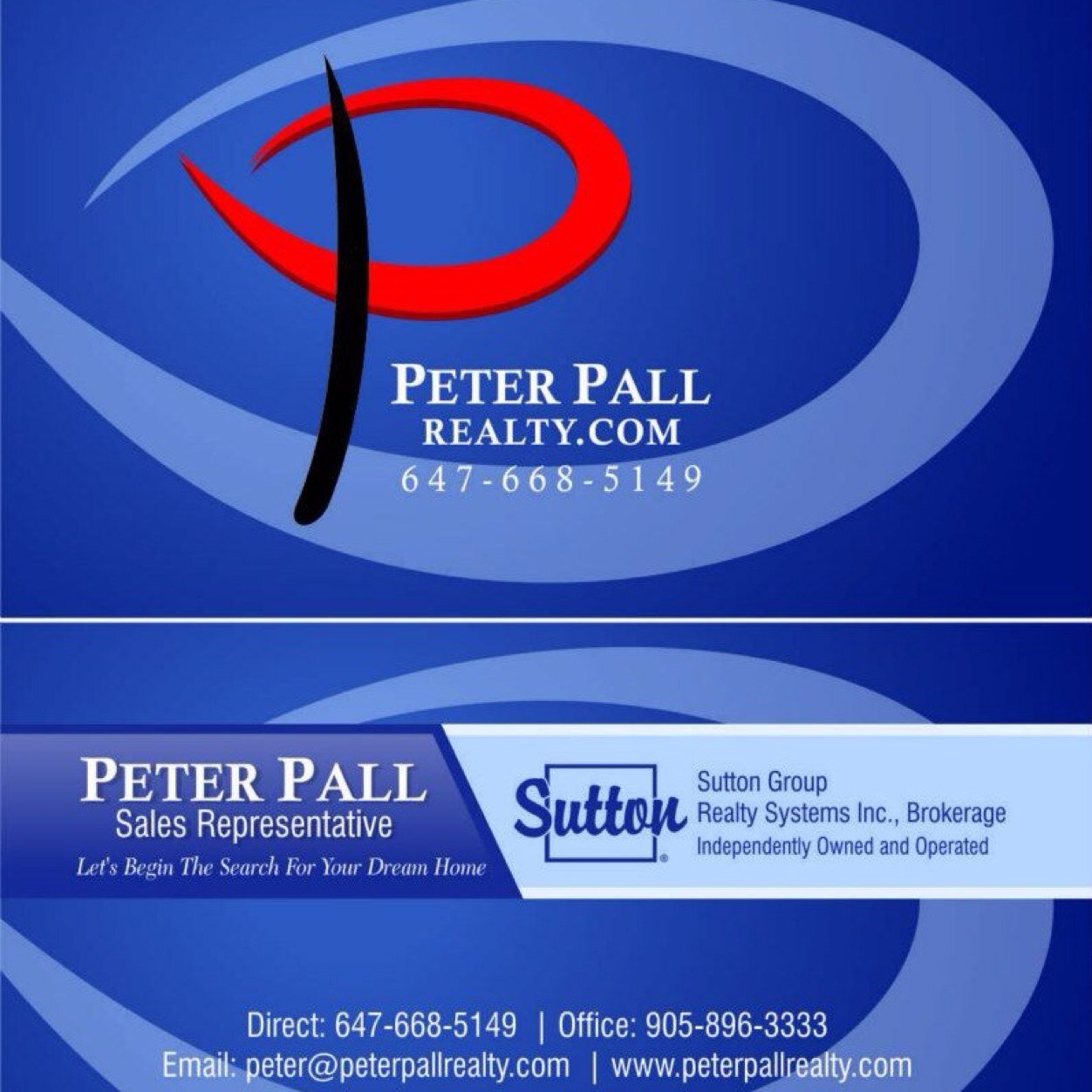 Peter_Pall's profile picture. Buying Selling or Investing in the GTA ? Call me and lets explore the options to achive your real estate goals! Never too busy for your referals.