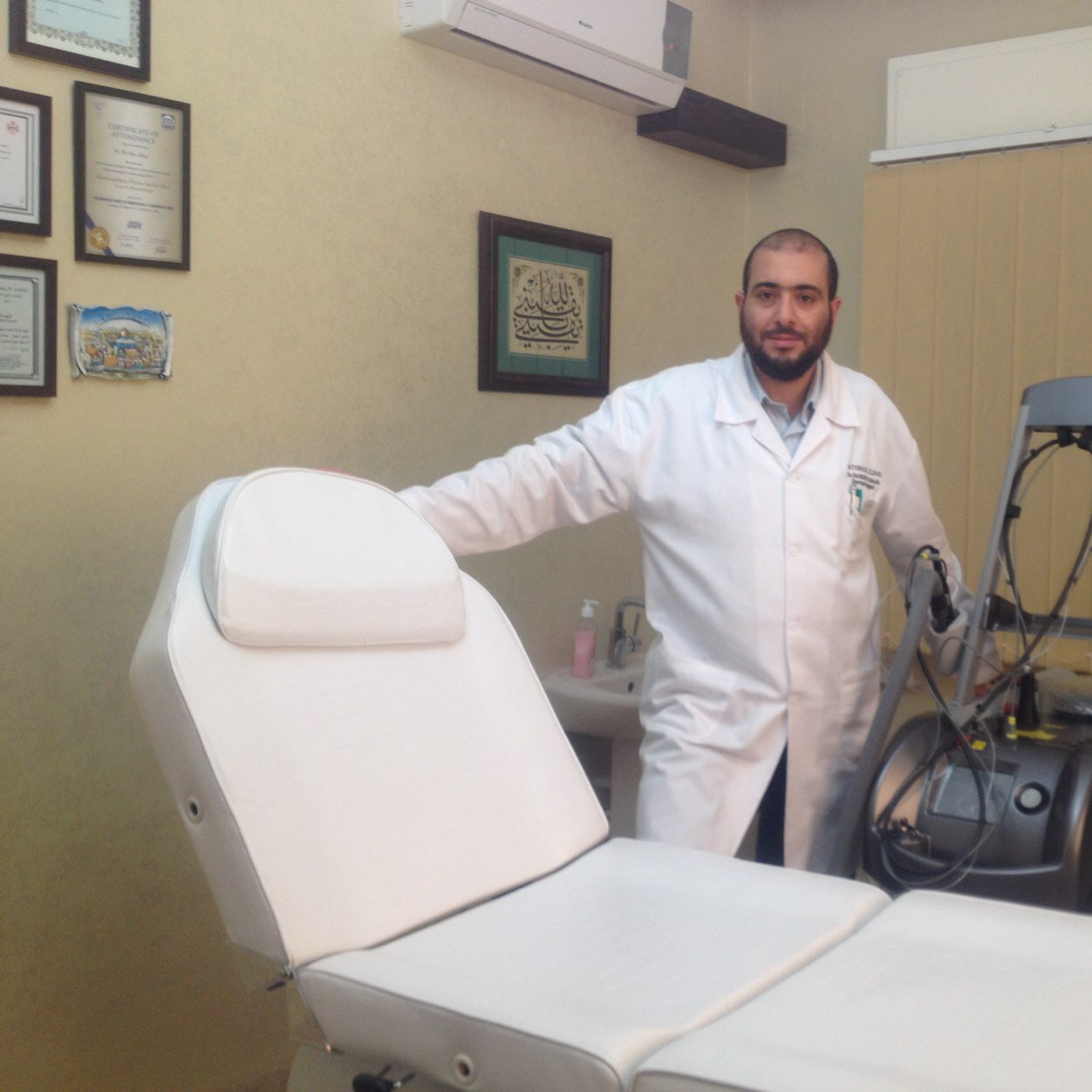 im dermatologist at DR.TABAZAclinic for dermatology and laser